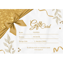 Gift Card with voucher code...