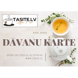 Gift Card voucher Tasite.lv...