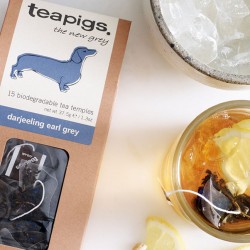 Teapigs Darjeeling Earl Grey black tea pyramid