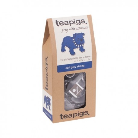 Teapigs Earl Grey крепкий pyramid черный чай в пирамидке