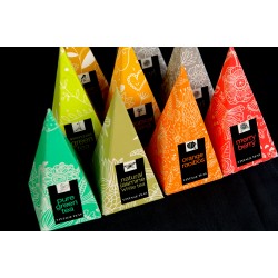 Vintage Teas Myriad Collection Pyramid dažādu tēju kolekcija piramīda maisiņā 40 gab.x 2,5g