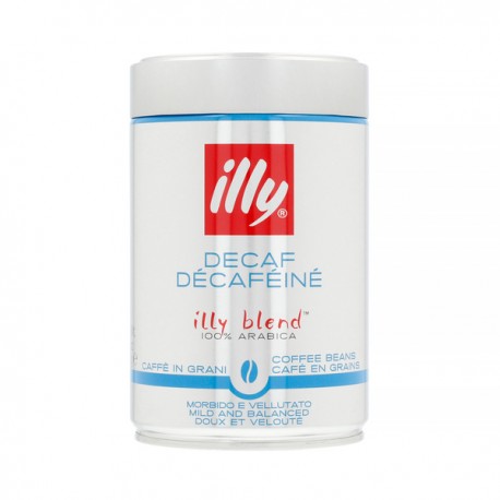 Kafijas pupiņas Illy Espresso Decafeinato 250g bezkofeīna