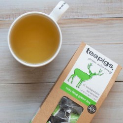 Teapigs Mao Feng green tea pyramid