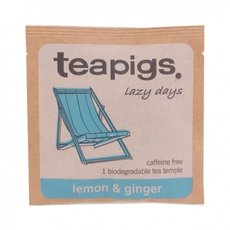 Teapigs Citrons un Ingvers pyramid tēja piramīda maisiņā