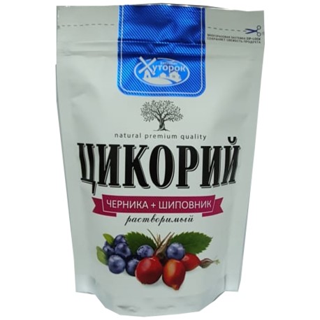 Цикорий с черникой и шиповником "Бабушкин Хуторок" растворимый 100 гр