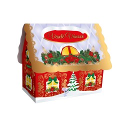 Liran Christmas House Зеленый чай с ароматом имбиря, апельсина, лимона и корицы 20 пакетиков