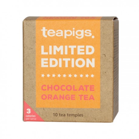 Teapigs Chocolate Orange pyramid глинтвейн шоколадно-апельсиновый чай в пирамидке 10шт.