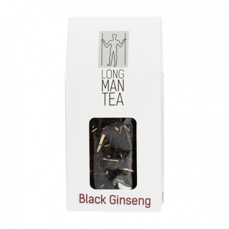 Long Man Tea черный рассыпной чай с женьшенем 80 г