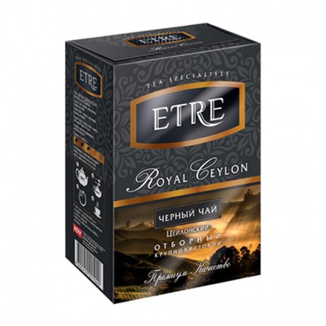 "Etre Royal Ceylon" black whole leaf tea 100g