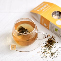 Teapigs Organic Happy Uplifting био зеленый чай с мелиссой в пирамидке 15шт.